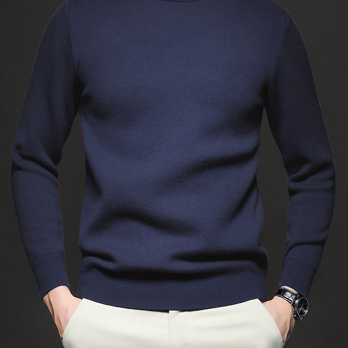 Everett | Elegancki sweter z wysokim kołnierzem 9