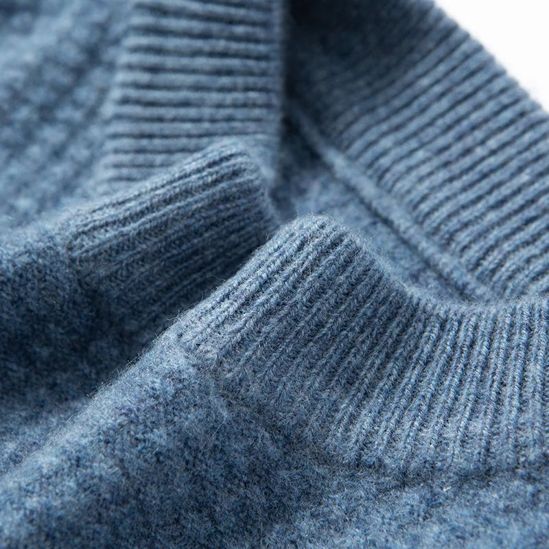 Sweter z wełny szkockiej 8