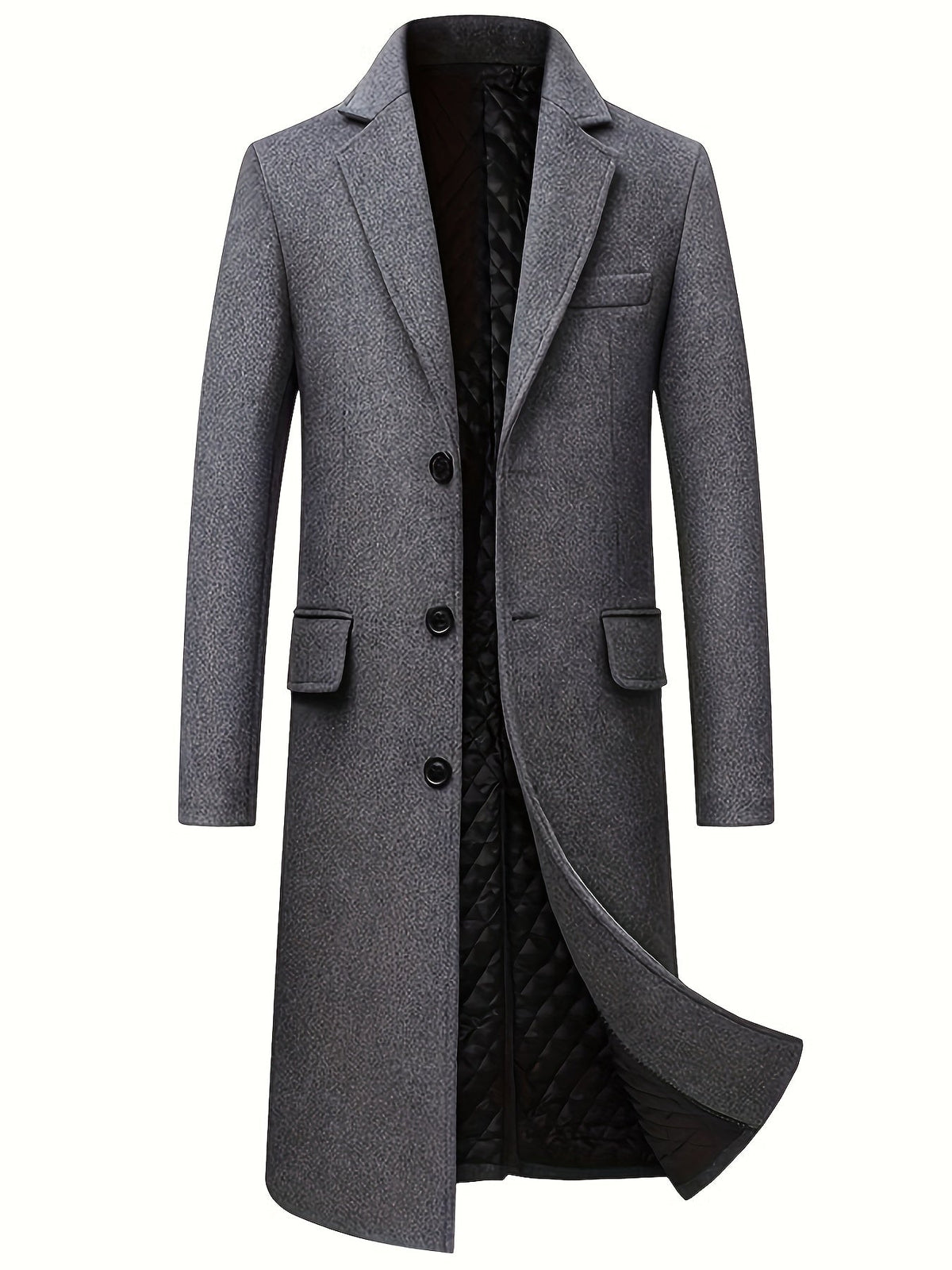 Alexander | Elegancki długi płaszcz 1