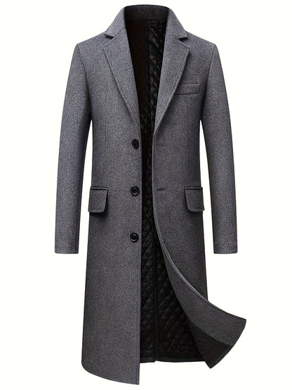Alexander | Elegancki długi płaszcz 1