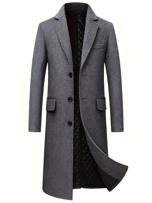 Alexander | Elegancki długi płaszcz 1