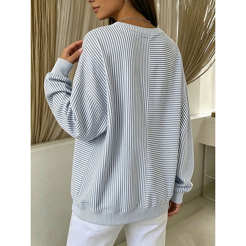 Corinna | Luźna bluza w paski 1