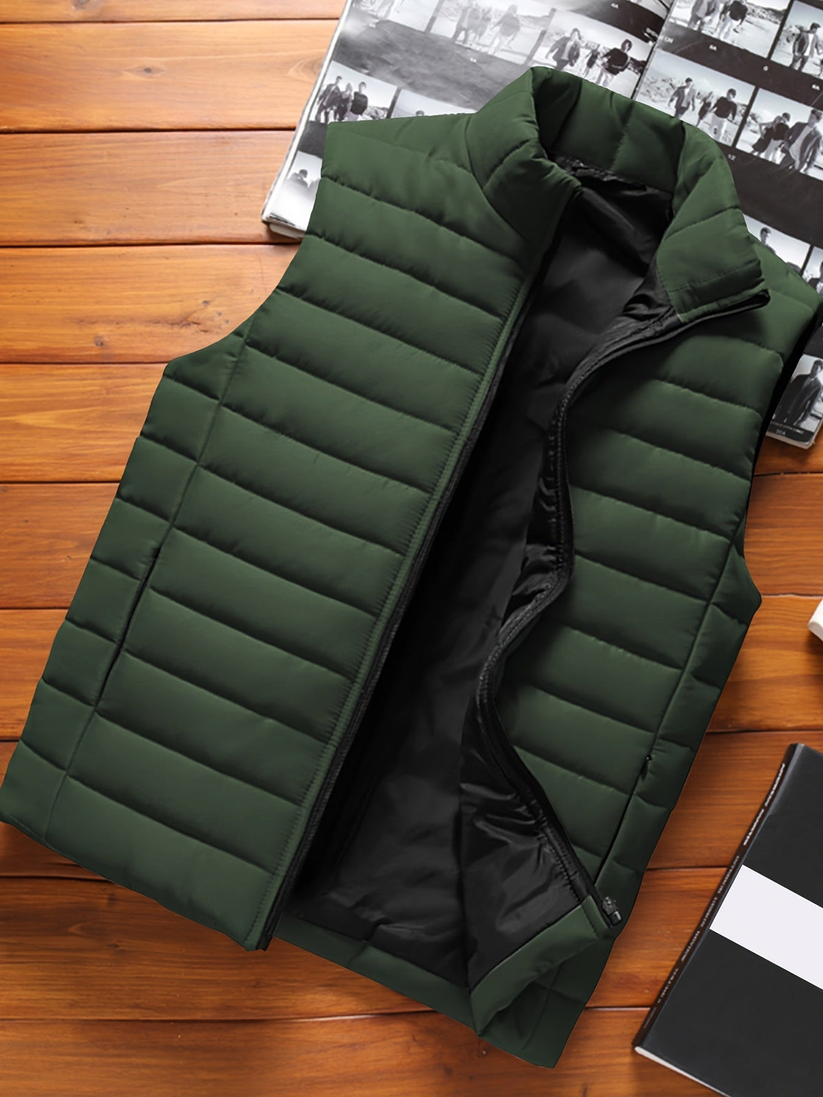 Donovan | Pikowana kamizelka ze stójką 2