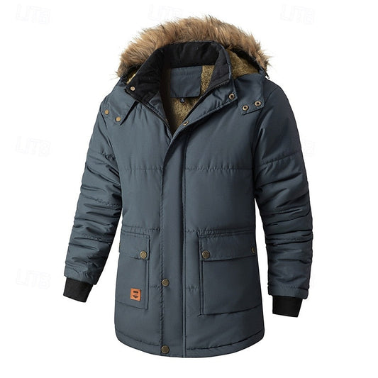 Elliot | Ocieplana parka z kapturem 0