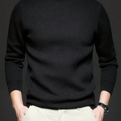 Everett | Elegancki sweter z wysokim kołnierzem 0