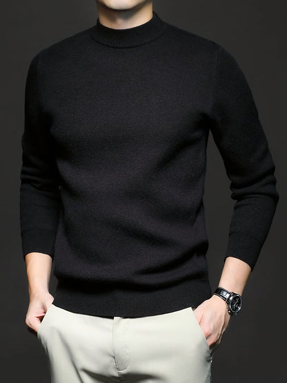 Everett | Elegancki sweter z wysokim kołnierzem 1