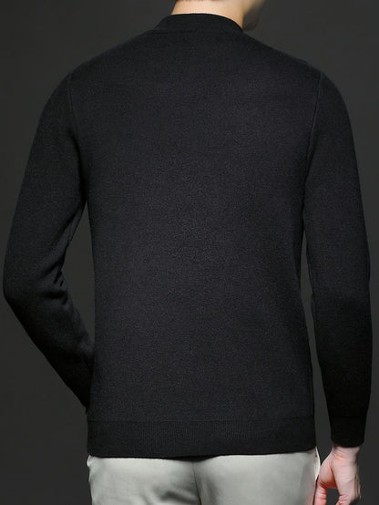 Everett | Elegancki sweter z wysokim kołnierzem 2
