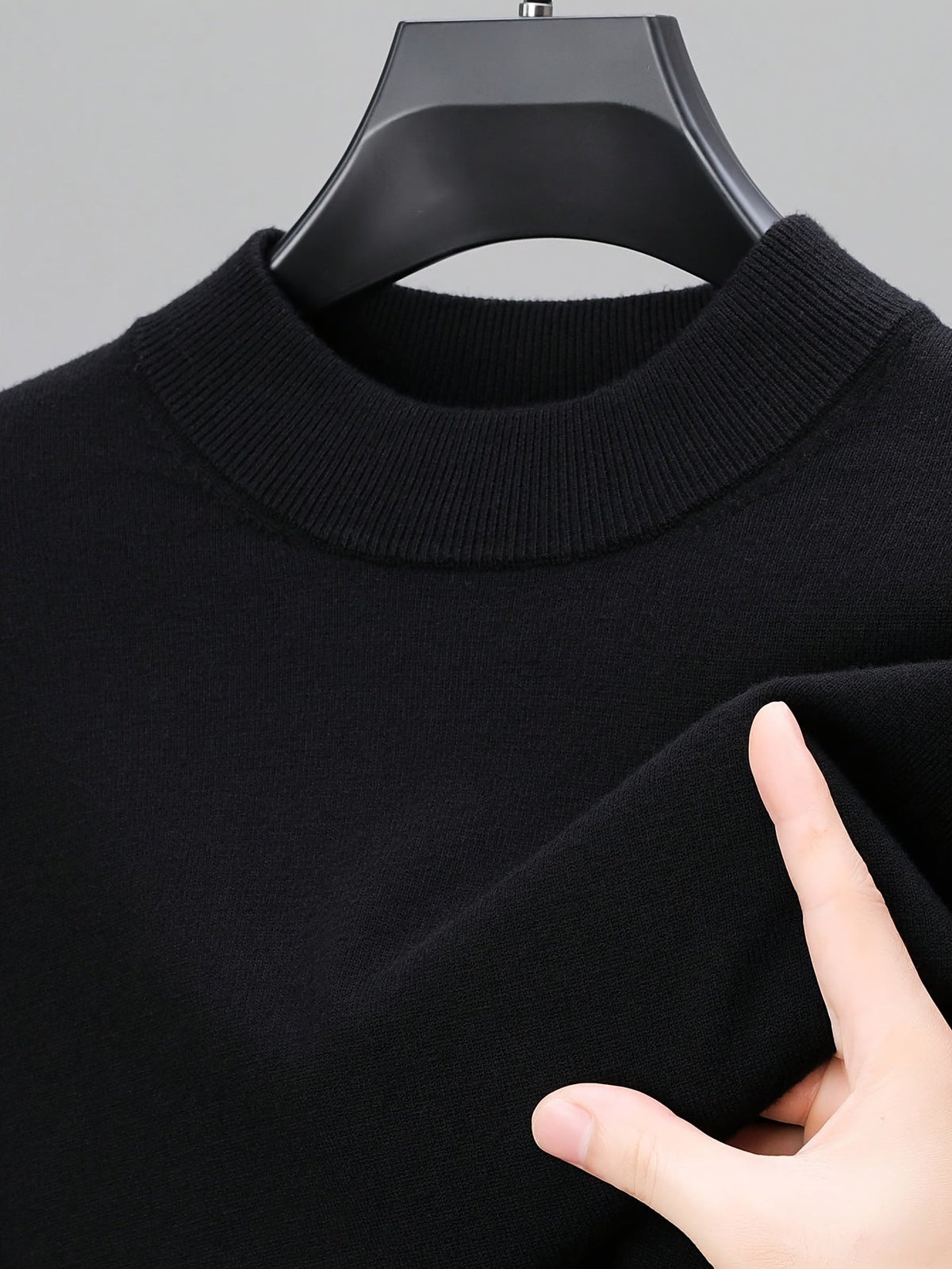 Everett | Elegancki sweter z wysokim kołnierzem 4
