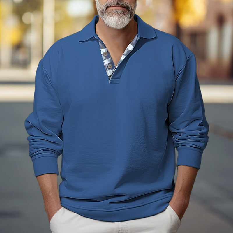 Griffin | Bluza z kołnierzykiem polo 0