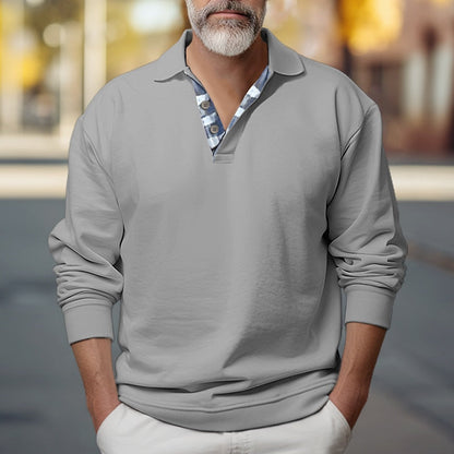 Griffin | Bluza z kołnierzykiem polo 4