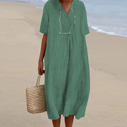 Karen | Sukienka midi o luźnym kroju 9