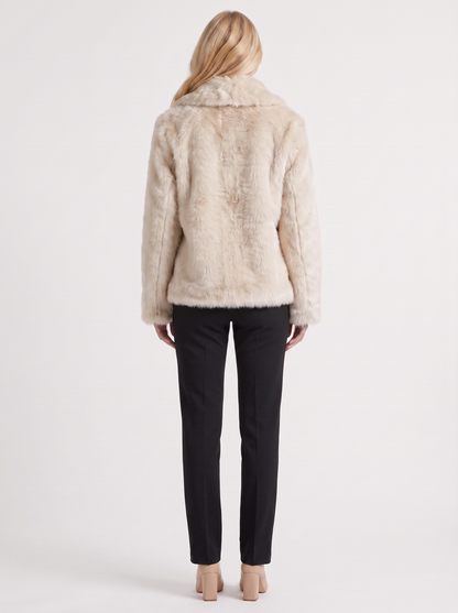 Kurtka Talia Shaggy - Off White 4