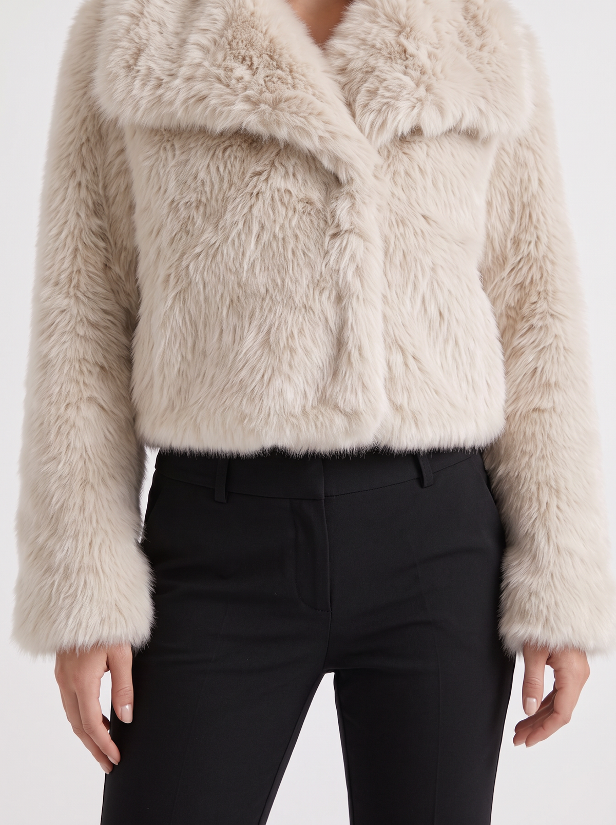 Kurtka Talia Shaggy - Off White 5