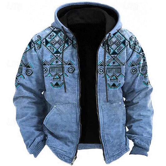 Kurtka z kapturem Holden | Heritage Patterned 1