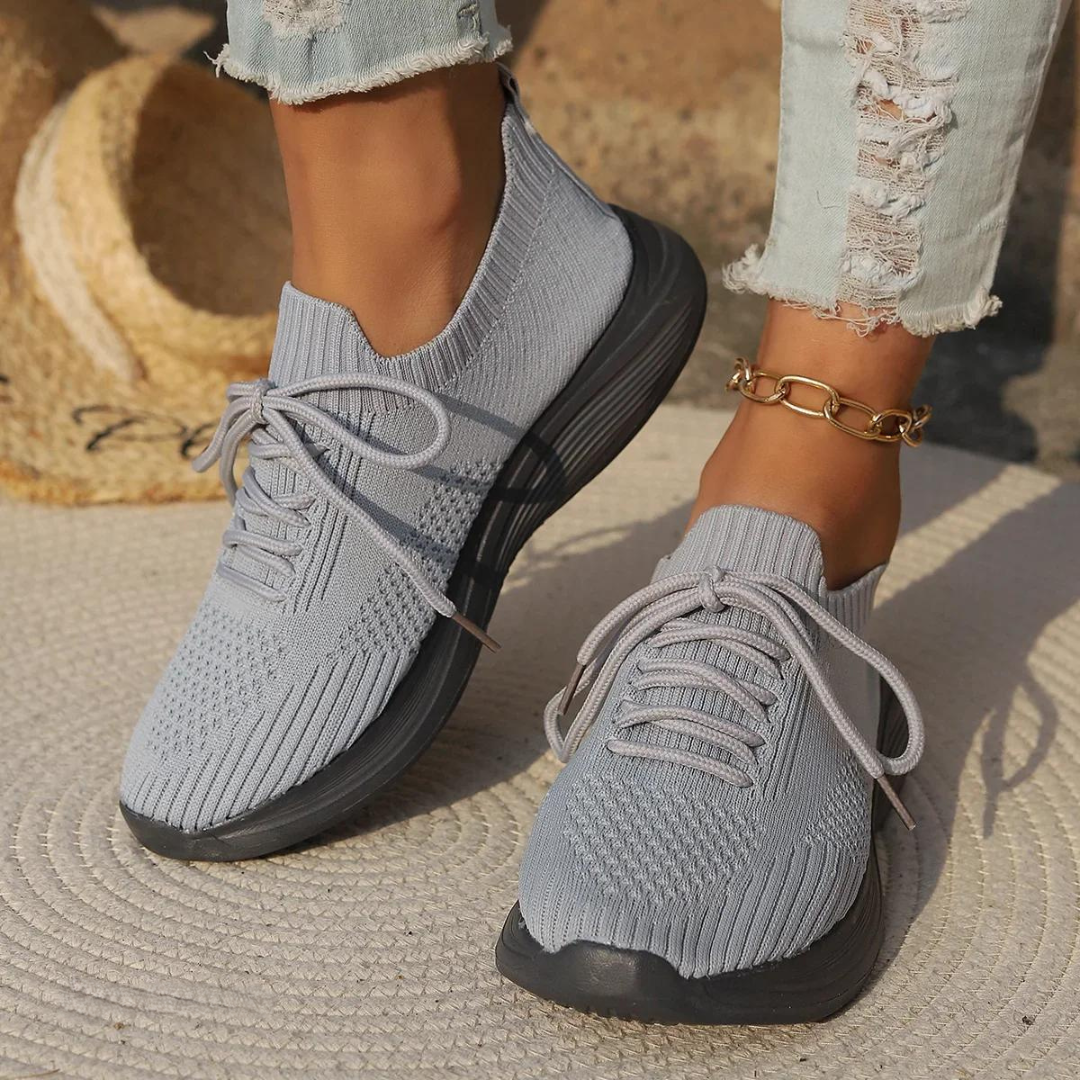 Lekkie Buty Sportowe Damskie | Oddychające Tenisówki z Amortyzacją 0
