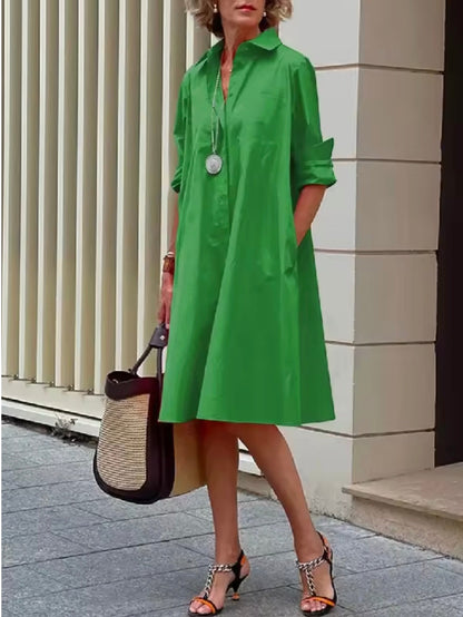 MOREAU LYON | PONADCZASOWA SUKIENKA DAMSKA 4