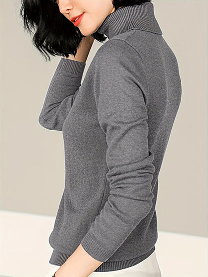 Maribel | Elegancki sweter z golfem 2