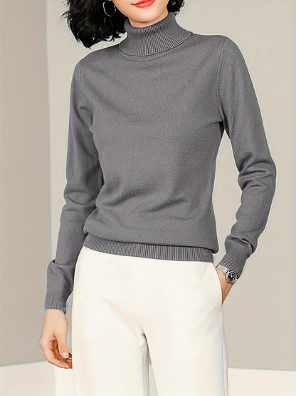 Maribel | Elegancki sweter z golfem 4