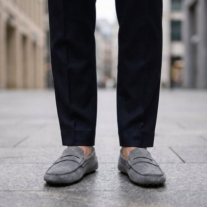 Mokasyny Fiesole Suede Penny Loafers 3