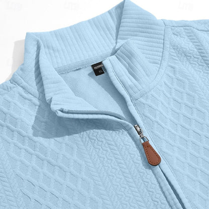 Nash | Teksturowany sweter z zamkiem błyskawicznym 6