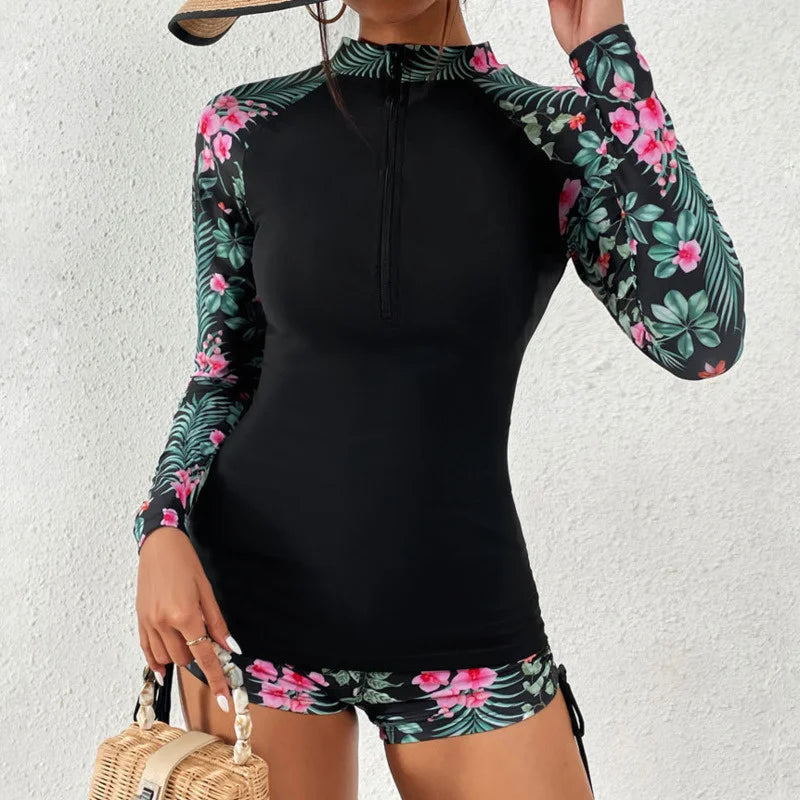 Petalune Dwuczęściowy strój kąpielowy Rashguard 0