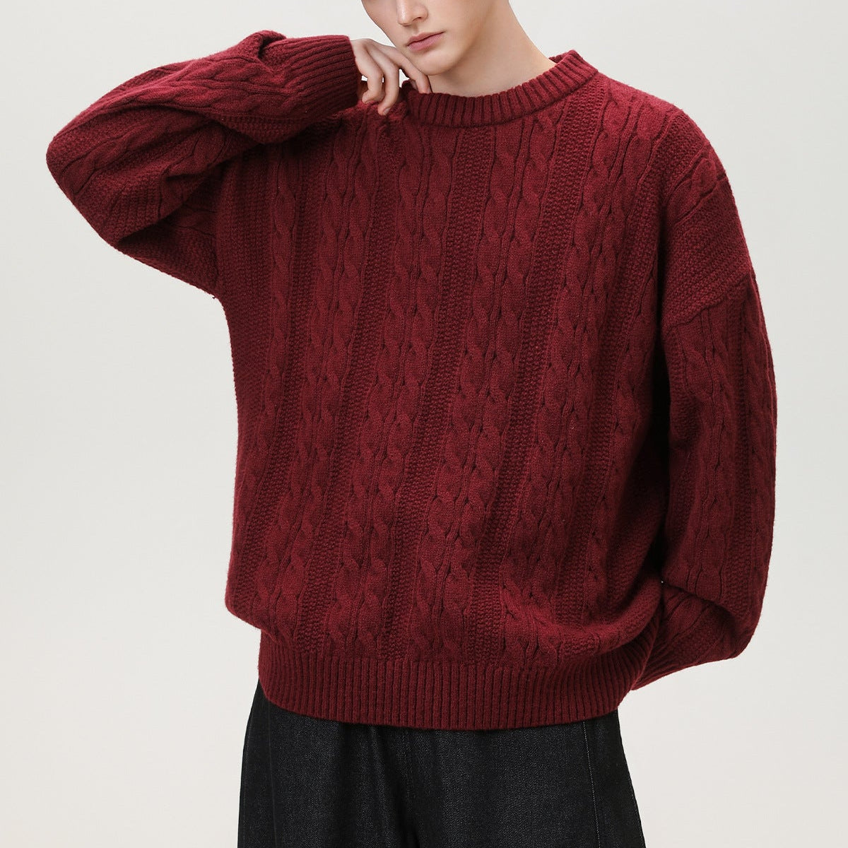Sweter Arbury Cable-Knit 5