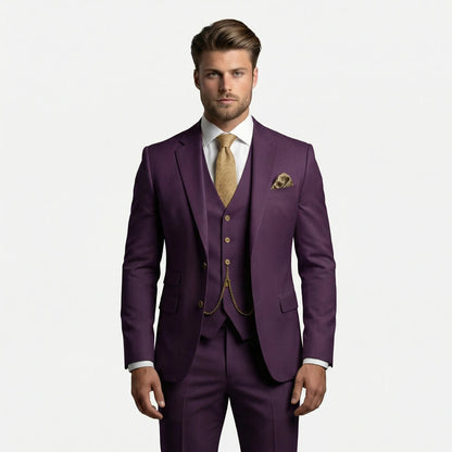 Trzyczęściowy garnitur slim fit - Yannick 7