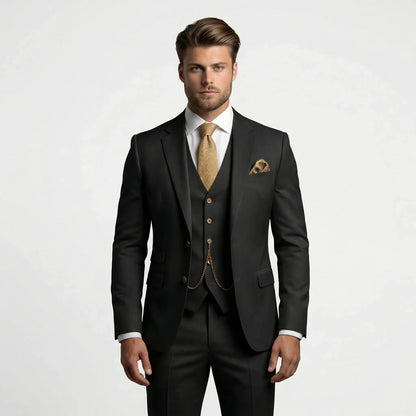 Trzyczęściowy garnitur slim fit - Yannick 8
