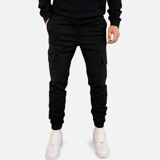 Zwei Jogger Pants | Lekki Materiał, Praktyczne Kieszenie, Męskie Spodnie Joggery 0